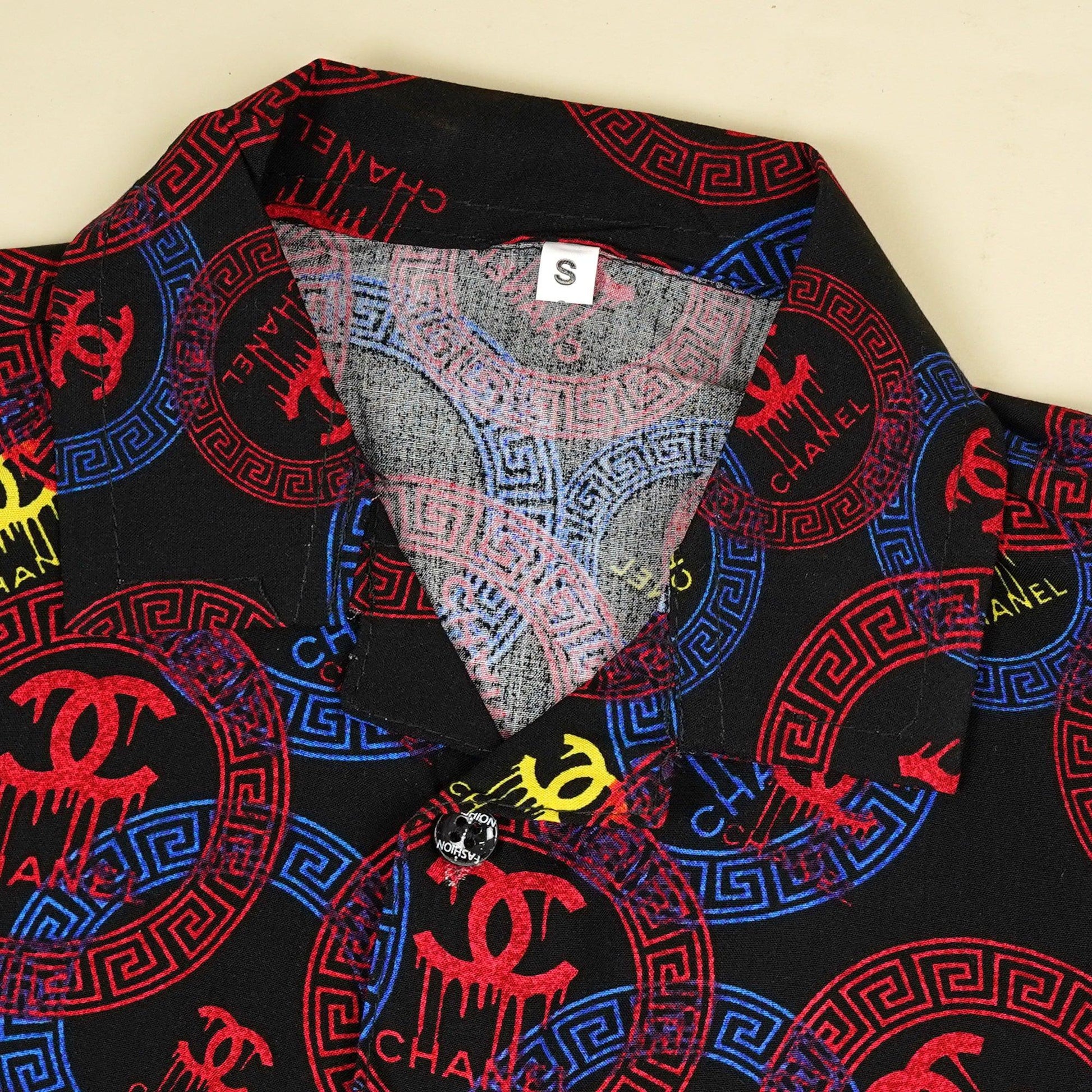 Red & Black Kids Safari Suit