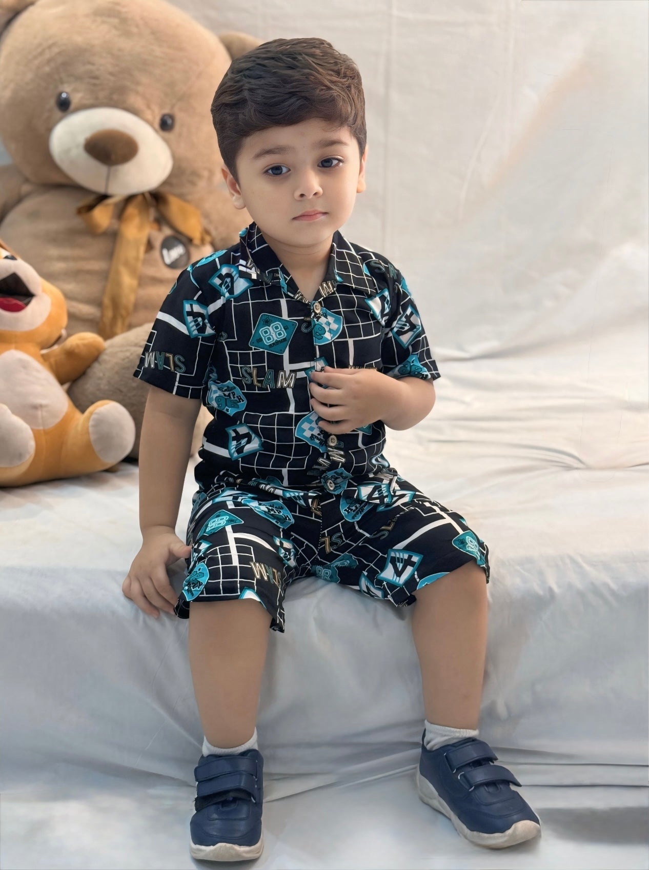 Safari Suit Bundle (White & Black)