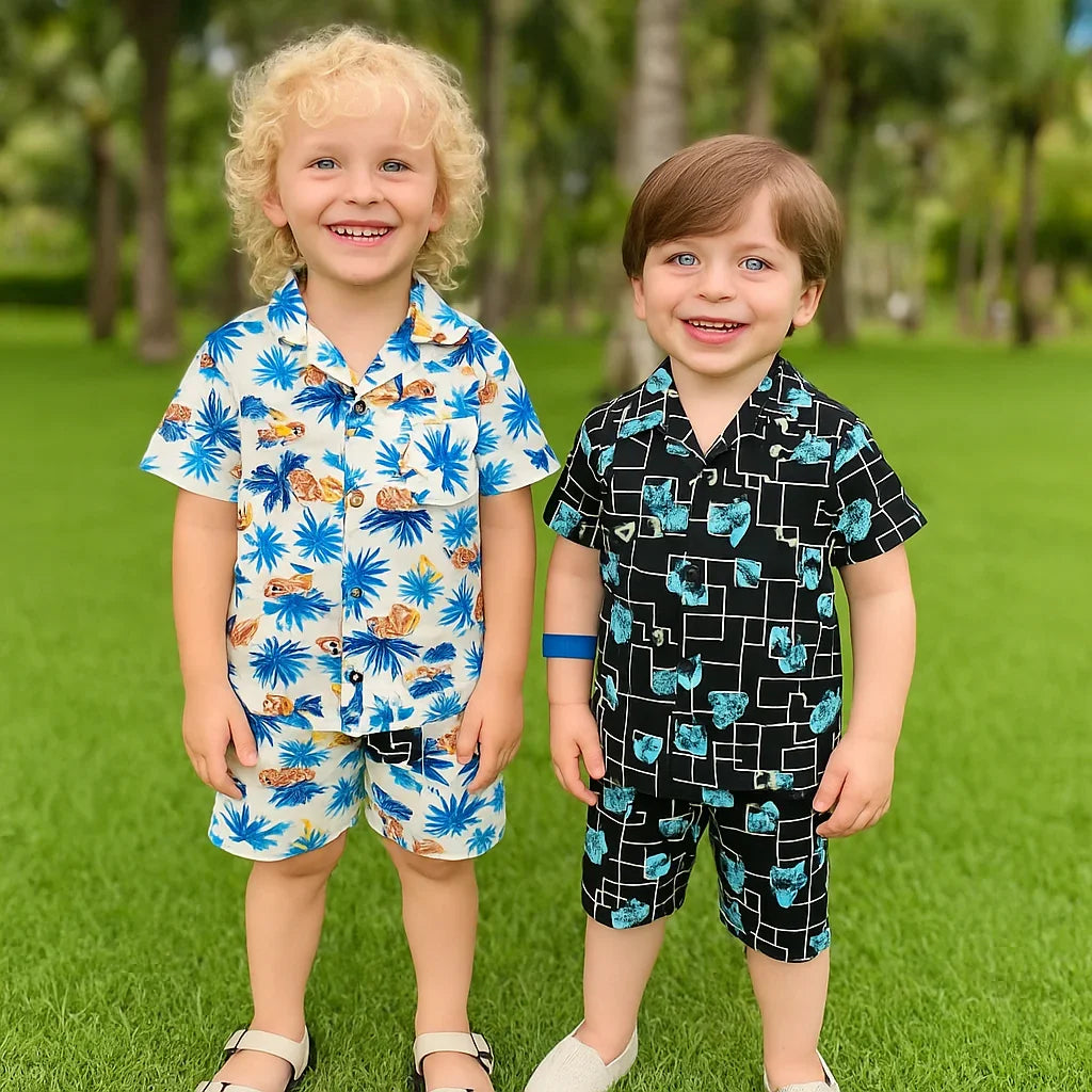 Safari Suit Bundle (White & Black)